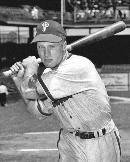 Philadelphia Phillies Richie Ashburn Glossy Keychain Baseball Portrait Keychain 1