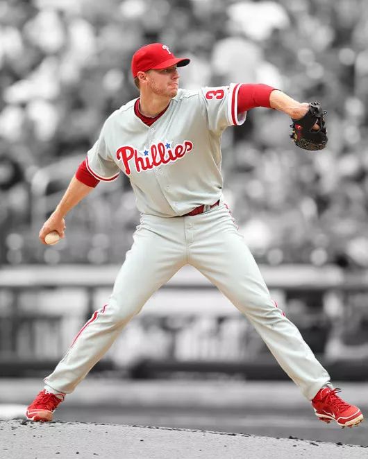 Philadelphia Phillies Roy Halladay Glossy Keychain Spotlight Keychain