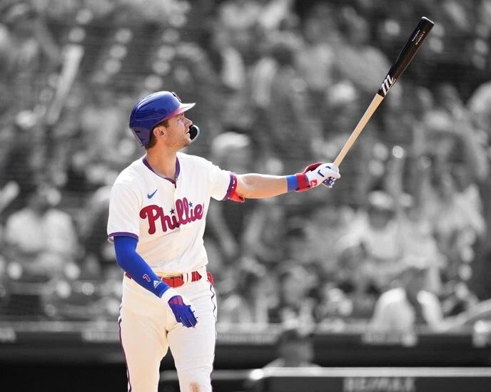 Philadelphia Phillies Trea Turner Glossy Photo Spotlight Print Poster