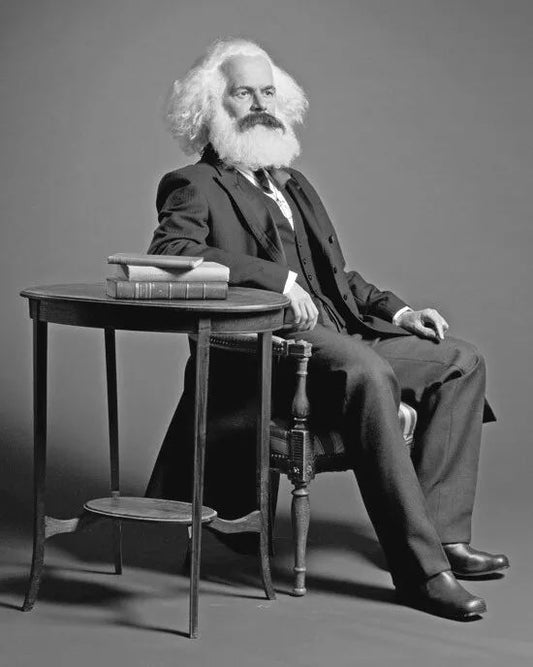 Philosopher Karl Marx Glossy Photo Theorist Print Historian Poster 2