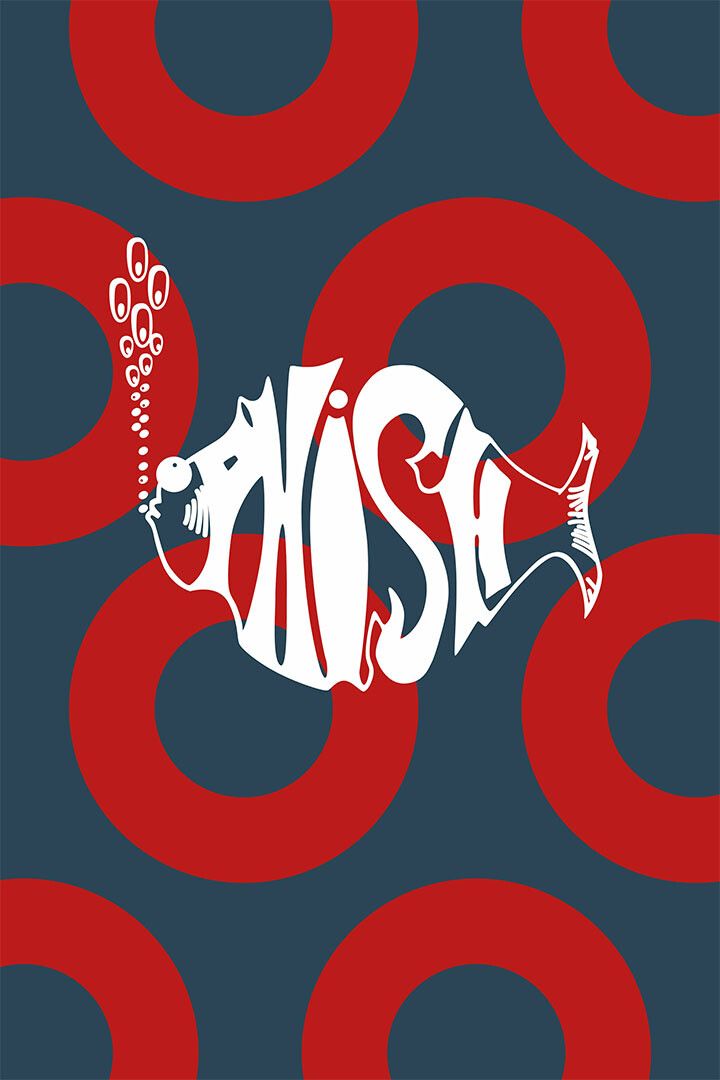 Phish Car Symbol Drawing Painting Print Jigsaw Puzzle