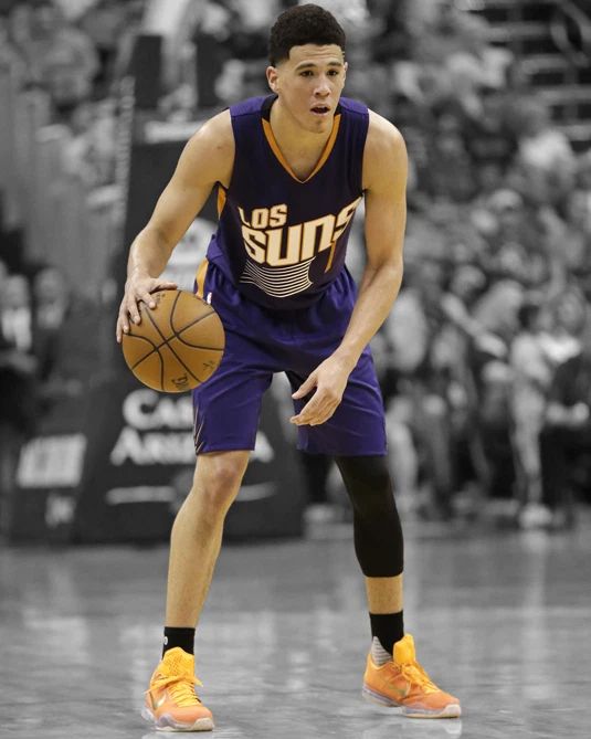 Phoenix Suns Devin Booker Glossy Keychain Spotlight Basketball Keychain 2