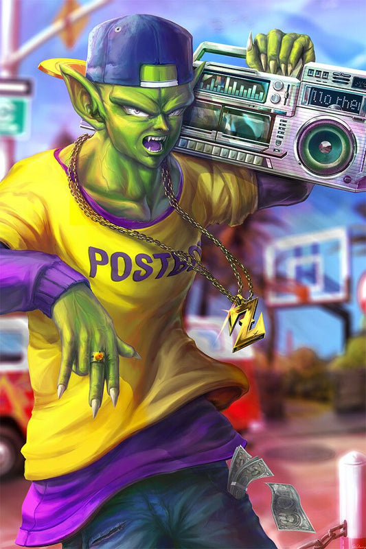 Piccolo Drip Hip Hop Swag Painting Print Jigsaw Puzzle