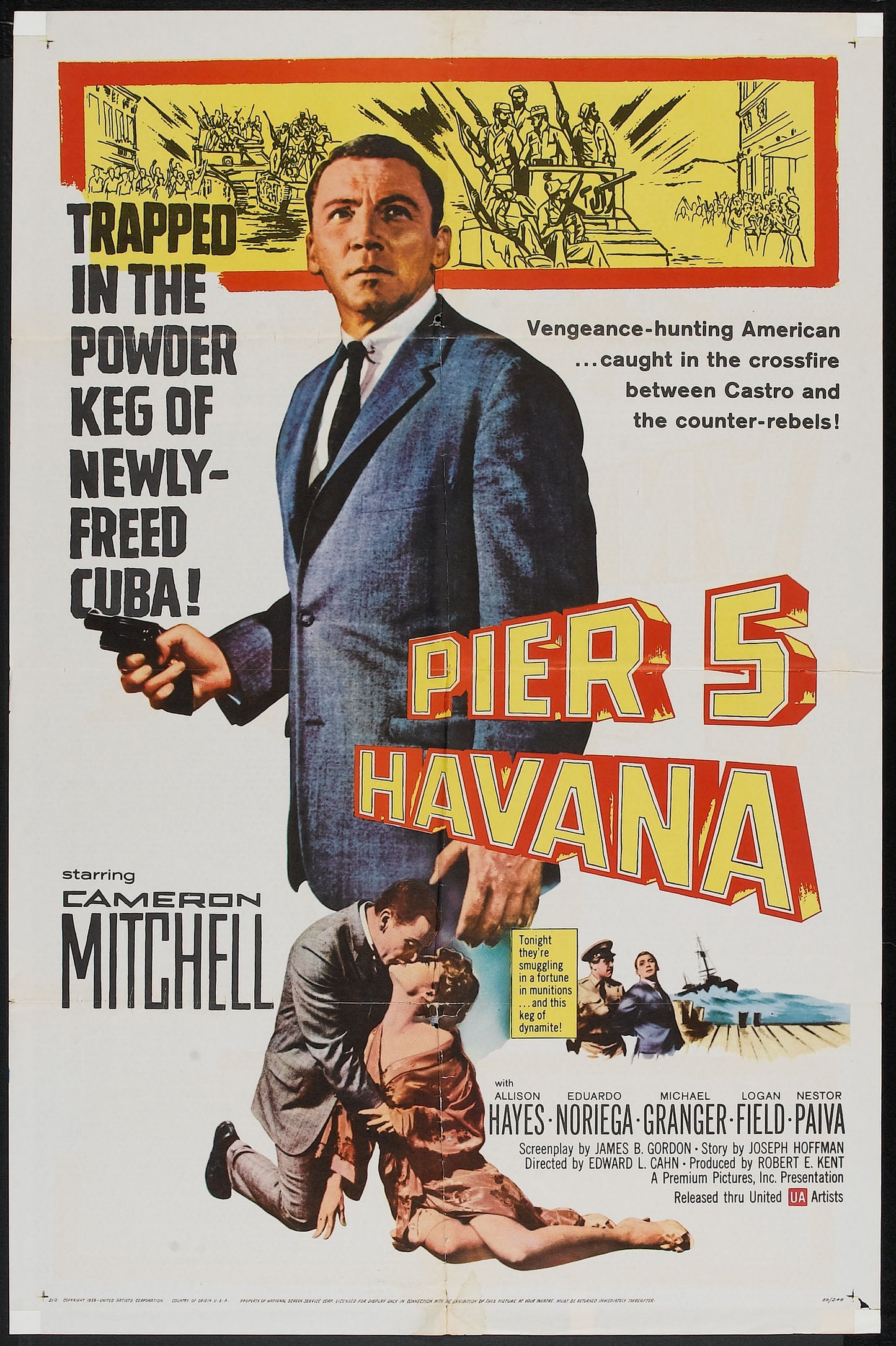 Pier 5 Havana 01 Movie Keychain
