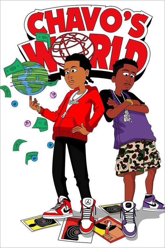 Pierre Bourne Chavo World Music Mixtape Jigsaw Puzzle