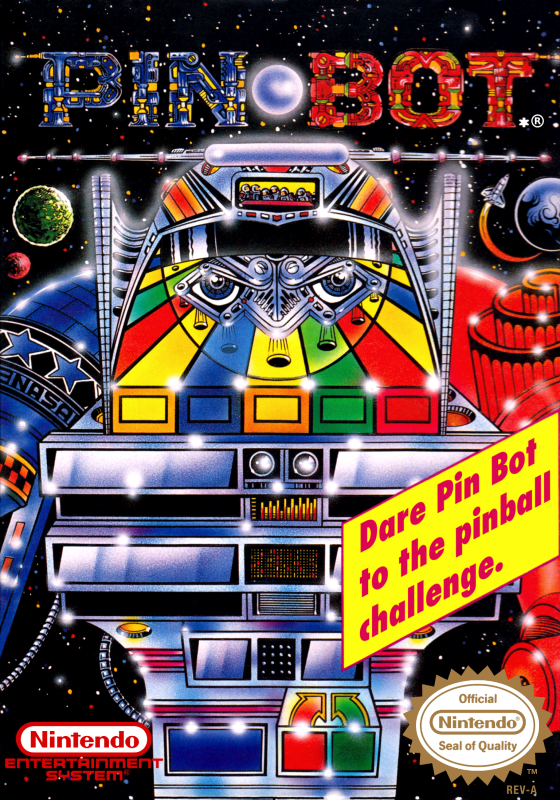 Pin Bot (Usa) Nes Print Poster