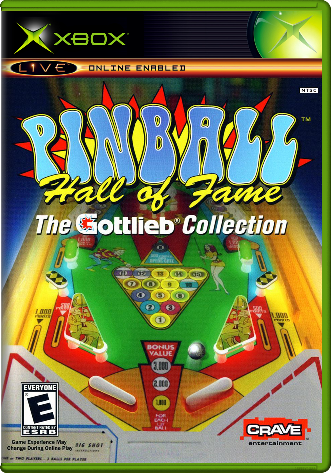 Pinball Hall Of Fame The Gottlieb Collection Xbox Print Poster