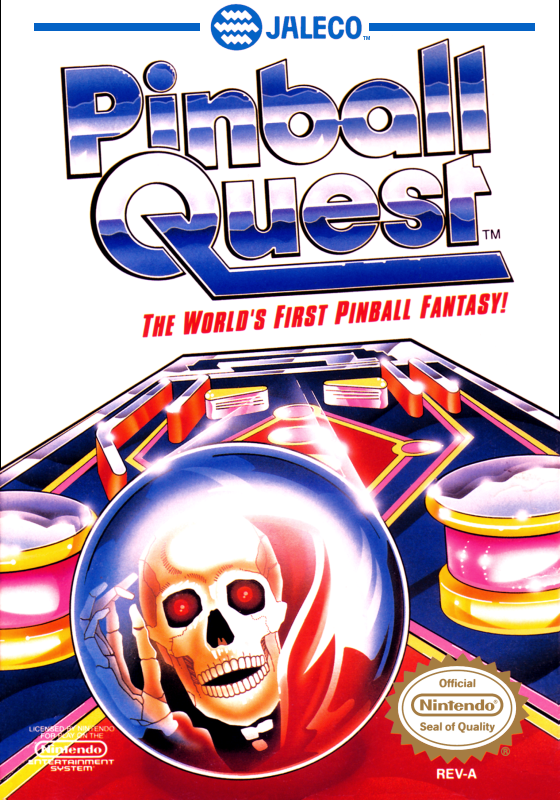 Pinball Quest (Usa) (Bordered For Nes Classic Use) Nes Print Poster