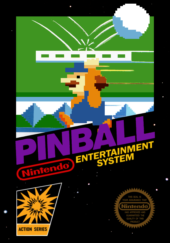 Pinball (Usa) Nes Keychain