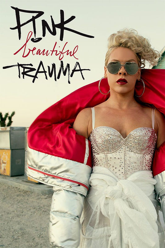 Pink Beautiful Trauma 2020 Rap Album Singer Painting Jigsaw Puzzle