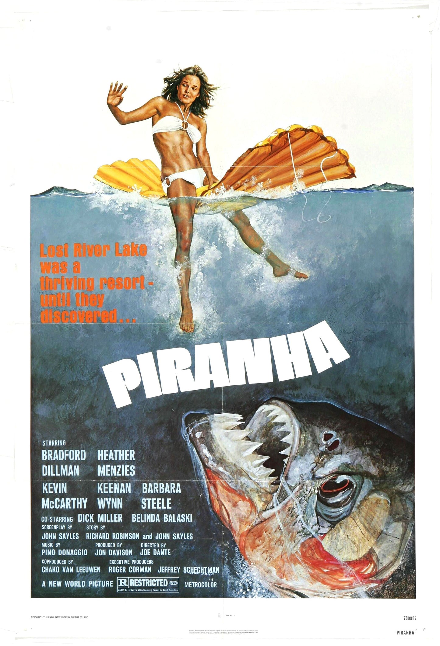 Piranha 01 Movie Magnet