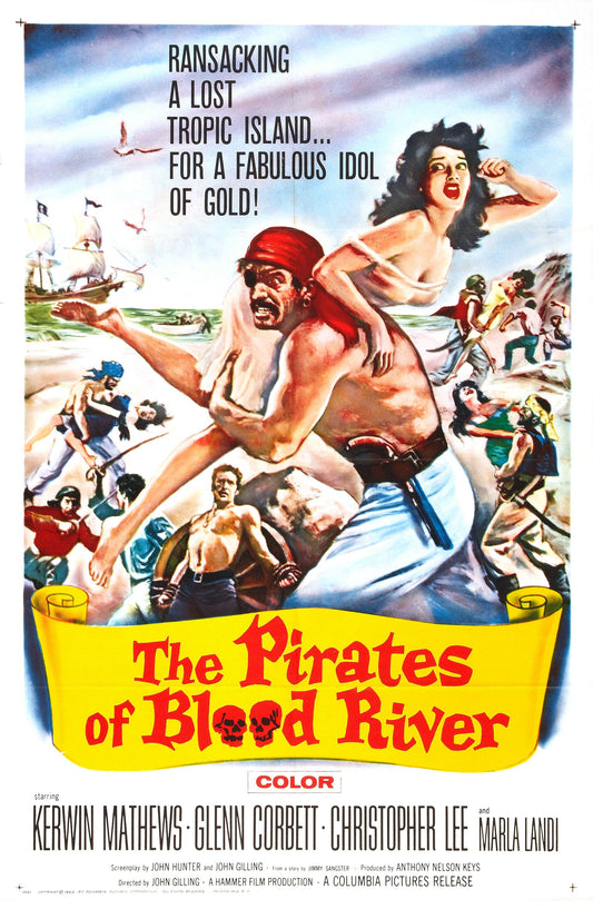 Pirates Of Blood River 01 Movie Magnet