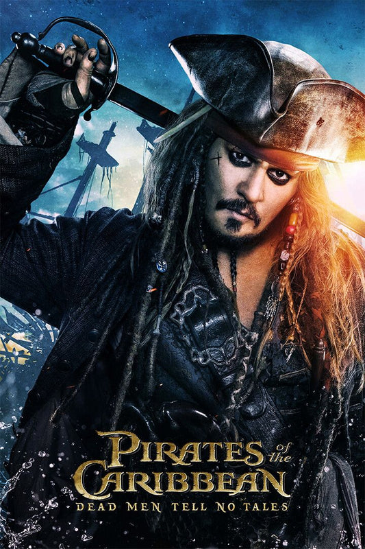 Pirates Of Caribbean Movie Fantasy Adventure Print Jigsaw Puzzle