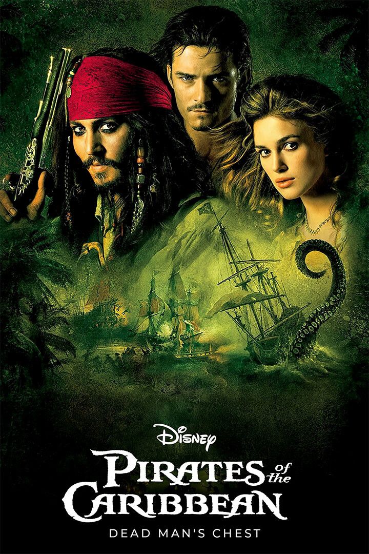 Pirates Of Carribean Dead Mans Chest Movie Action Jigsaw Puzzle