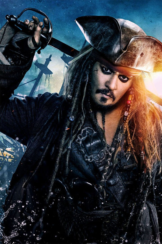 Pirates Of Carribean Dead Mans Chest Movie Print Jigsaw Puzzle