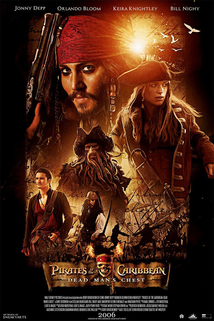 Pirates Of The Caribbean Dead Mans Chest Jigsaw Puzzle
