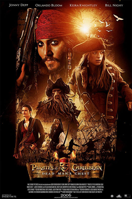 Pirates Of The Caribbean Dead Mans Chest Jigsaw Puzzle