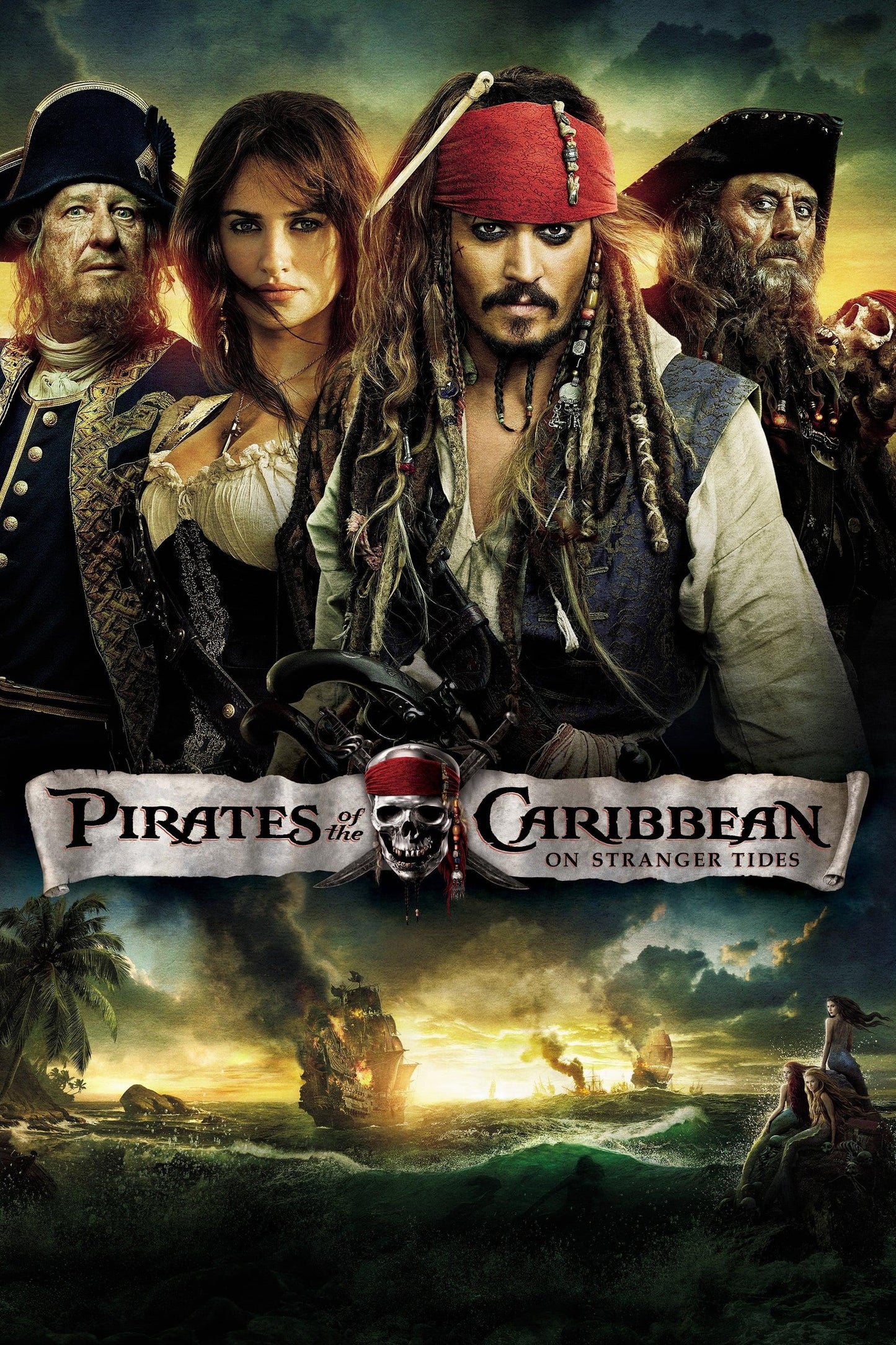 Pirates Of The Caribbean On Stranger Tides (2011) Movie Magnet
