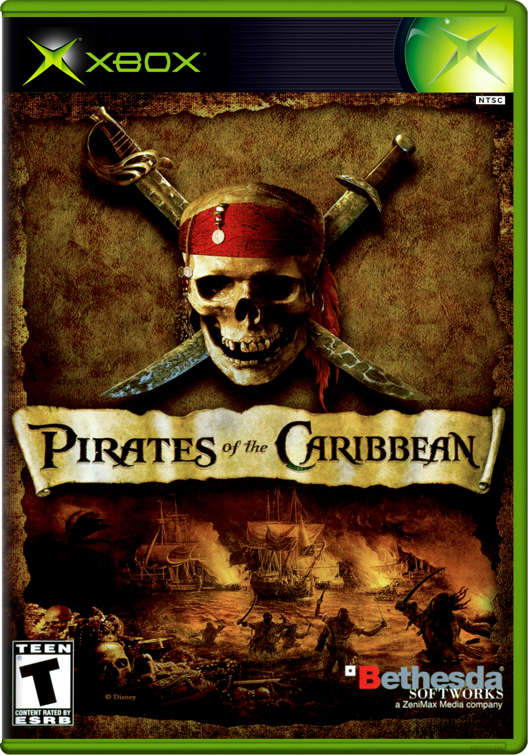 Pirates Of The Caribbean Xbox Print Poster