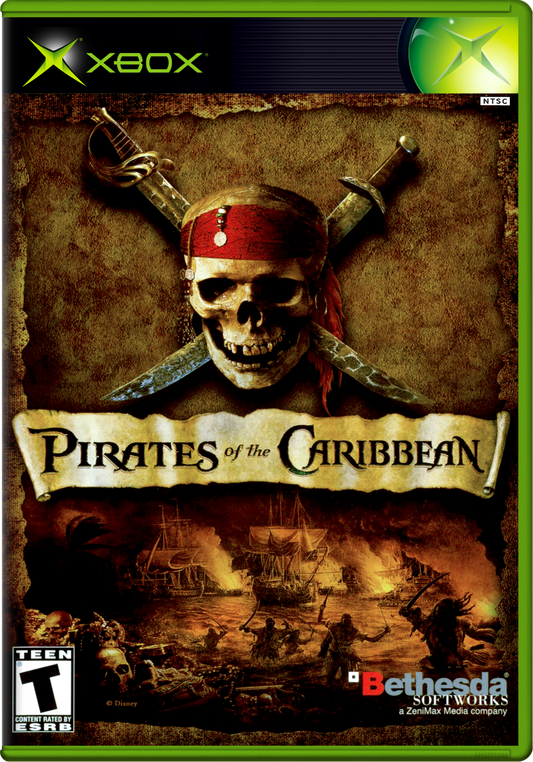 Pirates Of The Caribbean Xbox Print Poster