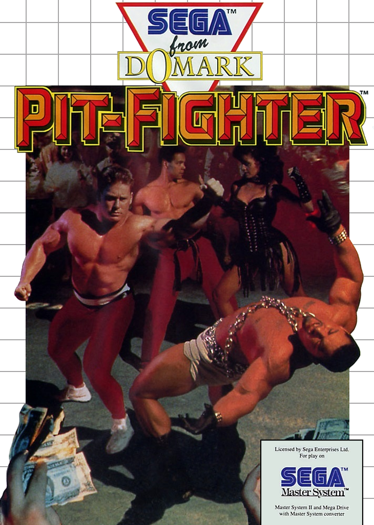 Pit Fighter Sega Master System Print Poster