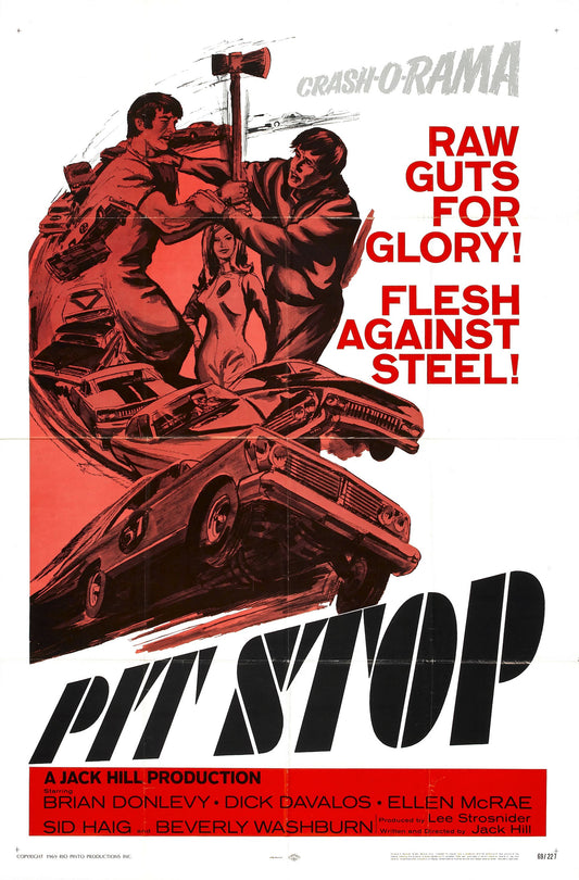 Pit Stop 01 Movie Magnet