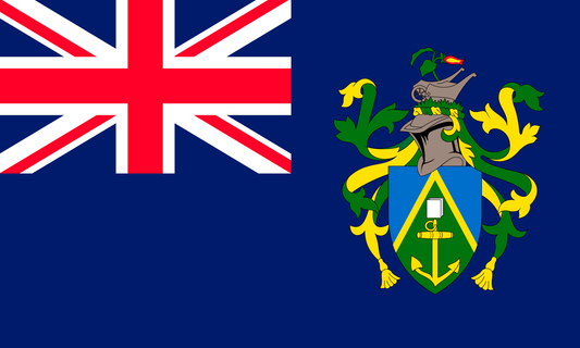 Pitcairn Islands Flag Print Poster