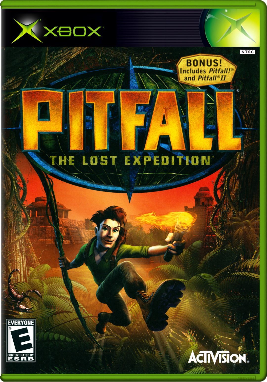 Pitfall The Lost Expedition Xbox Print Poster