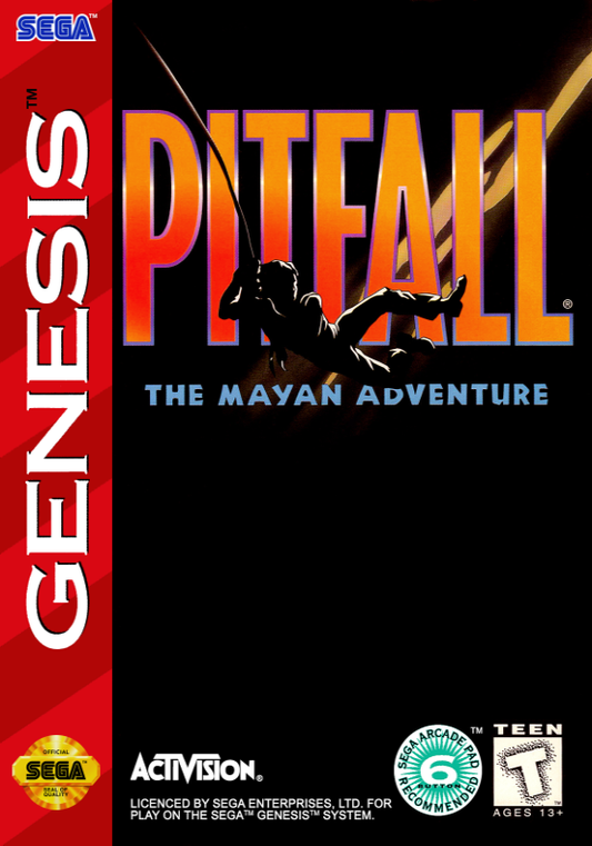 Pitfall The Mayan Adventure (Usa) Genesis Jigsaw Puzzle