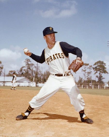 Pittsburgh Pirates Bill Mazeroski Glossy Keychain Print Baseball Keychain