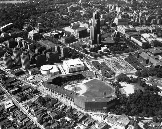 Pittsburgh Pirates Forbes Field Glossy Magnet Park Print Cathedral Magnet