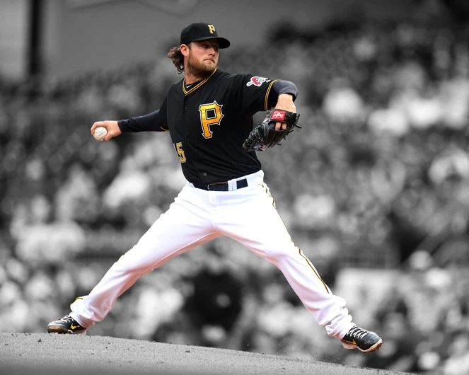 Pittsburgh Pirates Gerrit Cole Glossy Keychain Spotlight Keychain