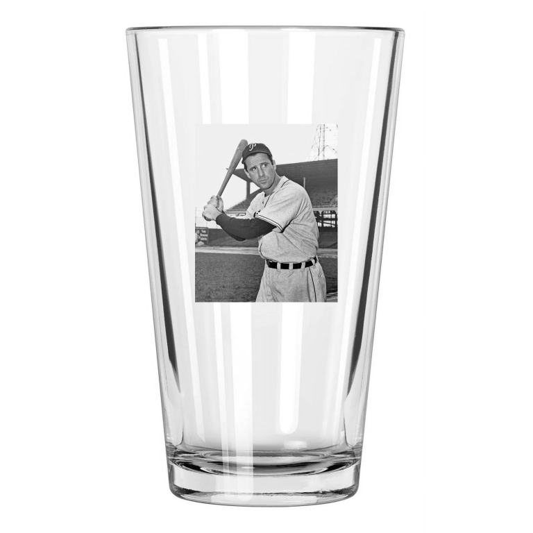 Pittsburgh Pirates Hank Greenberg Photo Baseball Hof 56 Pint Beer Drinking Glass