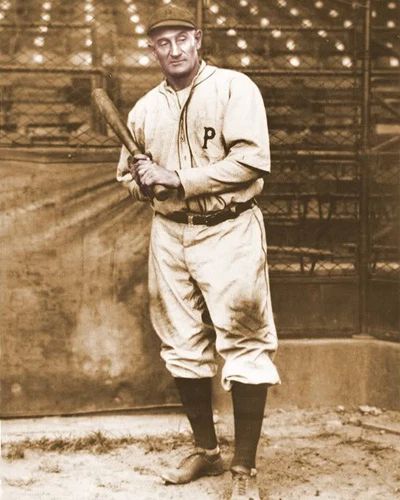 Pittsburgh Pirates Honus Wagner Glossy Keychain Print Vintage Keychain