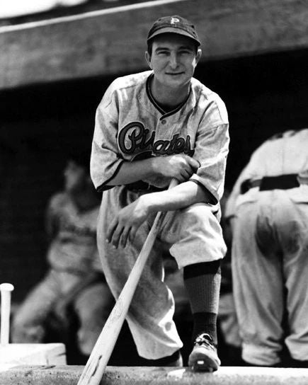 Pittsburgh Pirates Lloyd Waner Glossy Keychain Baseball Print Vintage Keychain