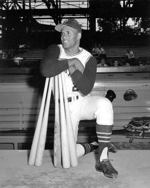 Pittsburgh Pirates Roberto Clemente Glossy Magnet Magnet Hof 73 2 1