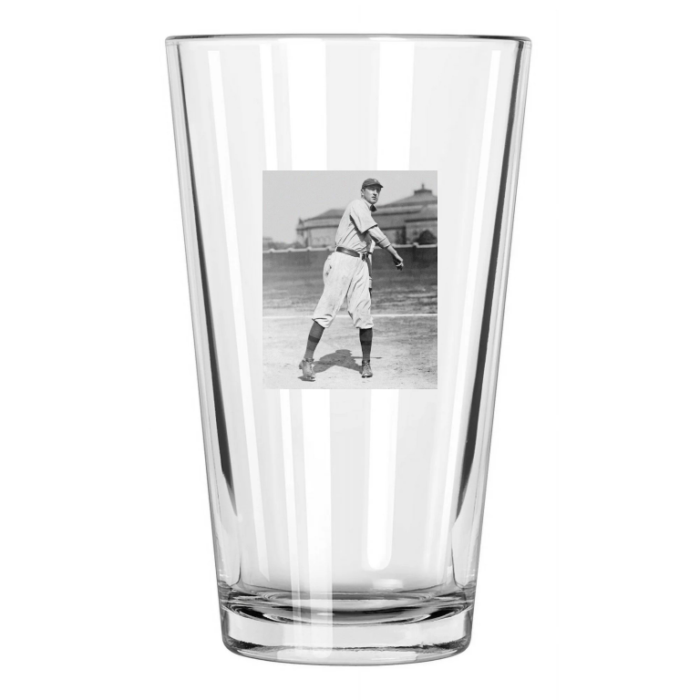 Pittsburgh Pirates Vic Willis Photo Baseball Hof 95 Pint Beer Drinking Glass