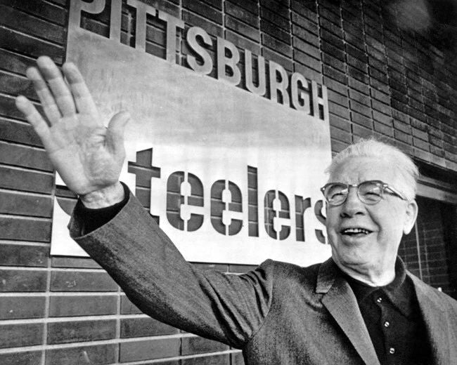 Pittsburgh Steelers Arthur Art Rooney Glossy Photo Nfl Football Print 1