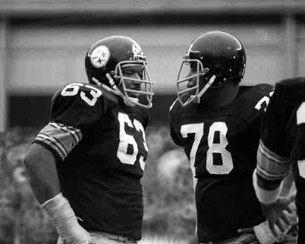 Pittsburgh Steelers Dwight White & Ernie Holmes Magnet Steel Curtain Magnet