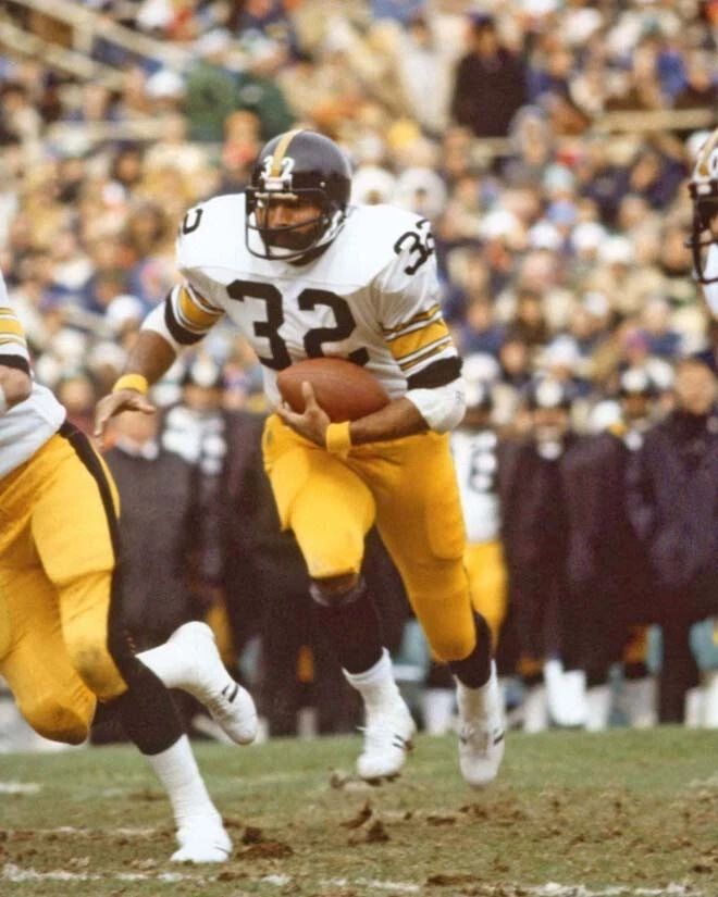 Pittsburgh Steelers Franco Harris Glossy Keychain Football Keychain Hof 90