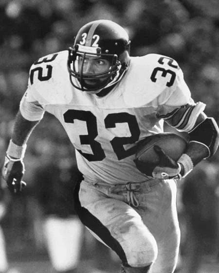Pittsburgh Steelers Franco Harris Glossy Keychain Football Keychain Hof 90 1
