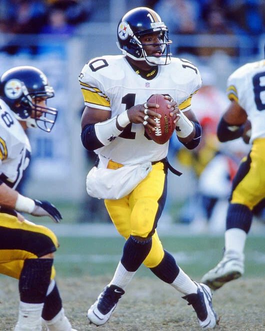 Pittsburgh Steelers Kordell Stewart Glossy Keychain 'Slash' Print