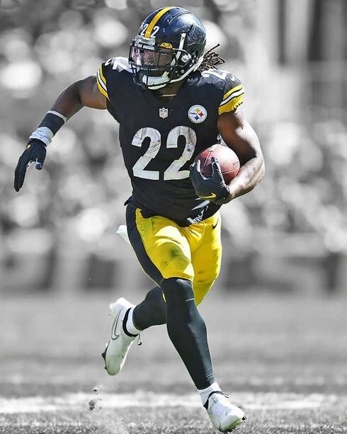 Pittsburgh Steelers Najee Harris Glossy Keychain Spotlight Keychain 2
