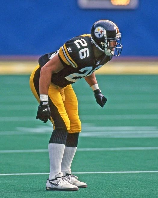 Pittsburgh Steelers Rod Woodson Glossy Keychain Nfl Football Keychain