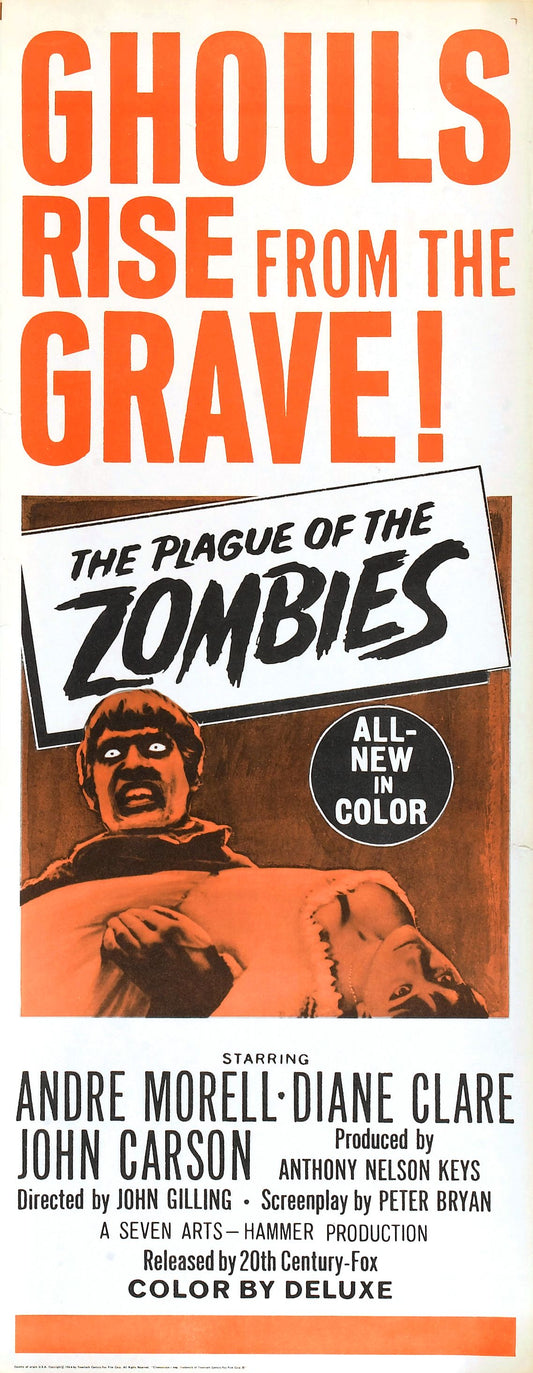 Plague Of Zombies 02 Movie Magnet