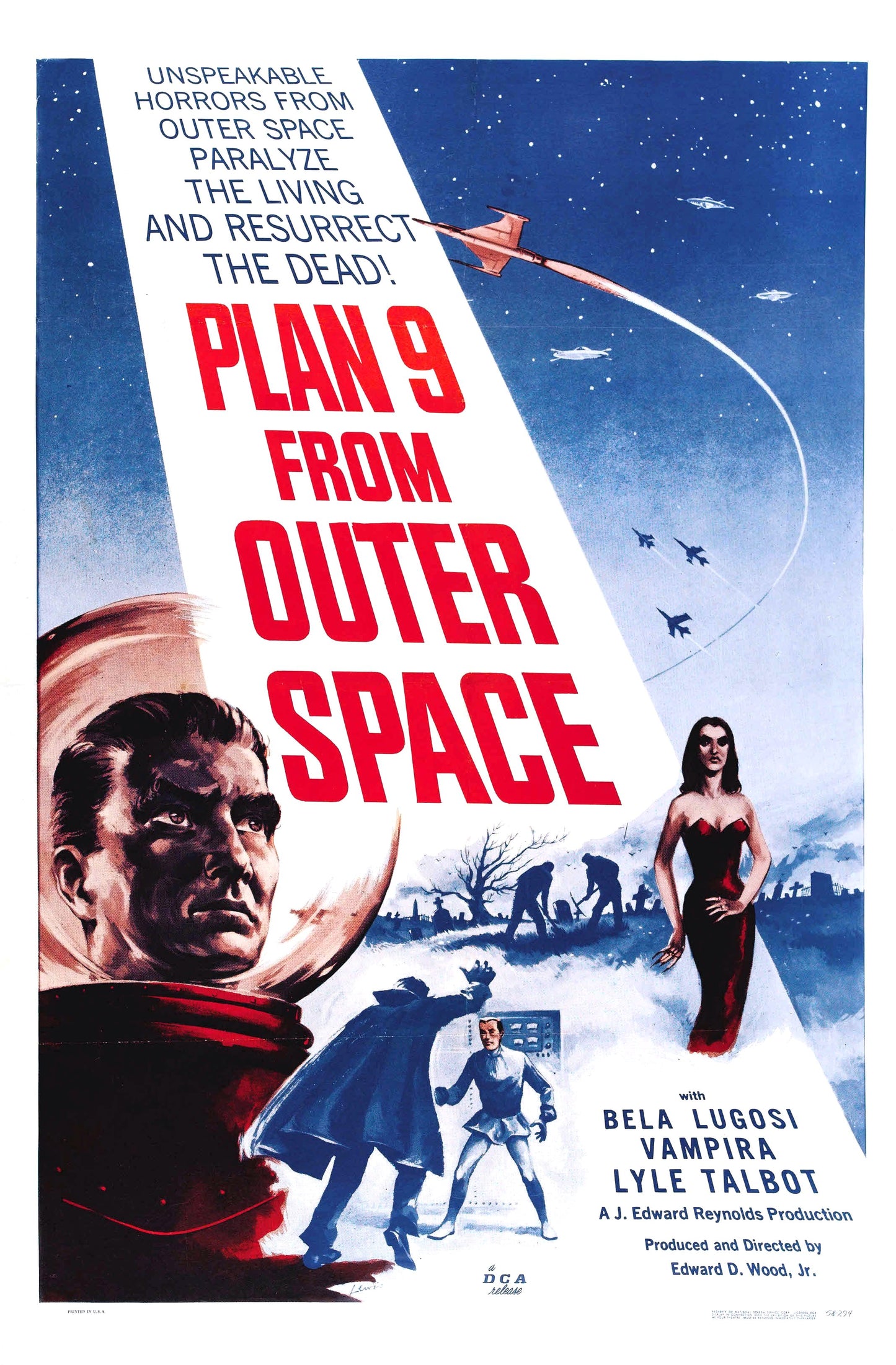 Plan 9 From Outer Space 01 Movie Magnet