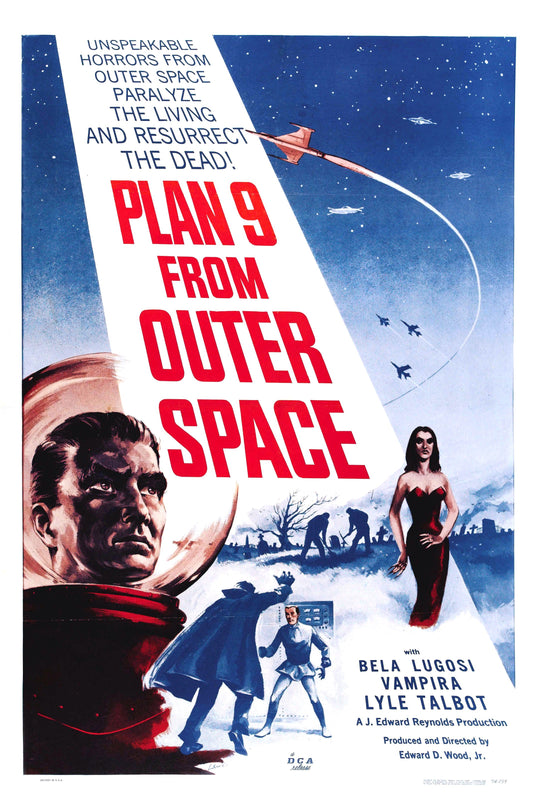 Plan 9 From Outer Space 01 Movie Magnet
