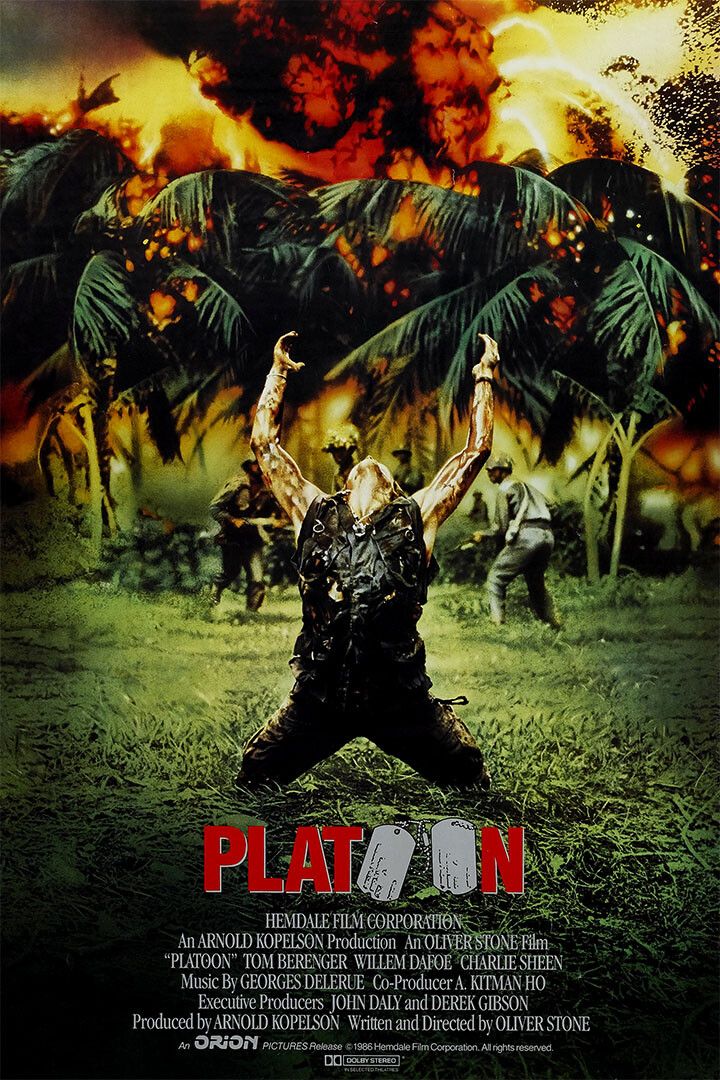 Platoon Action Thriller Movie Painting Jigsaw Puzzle