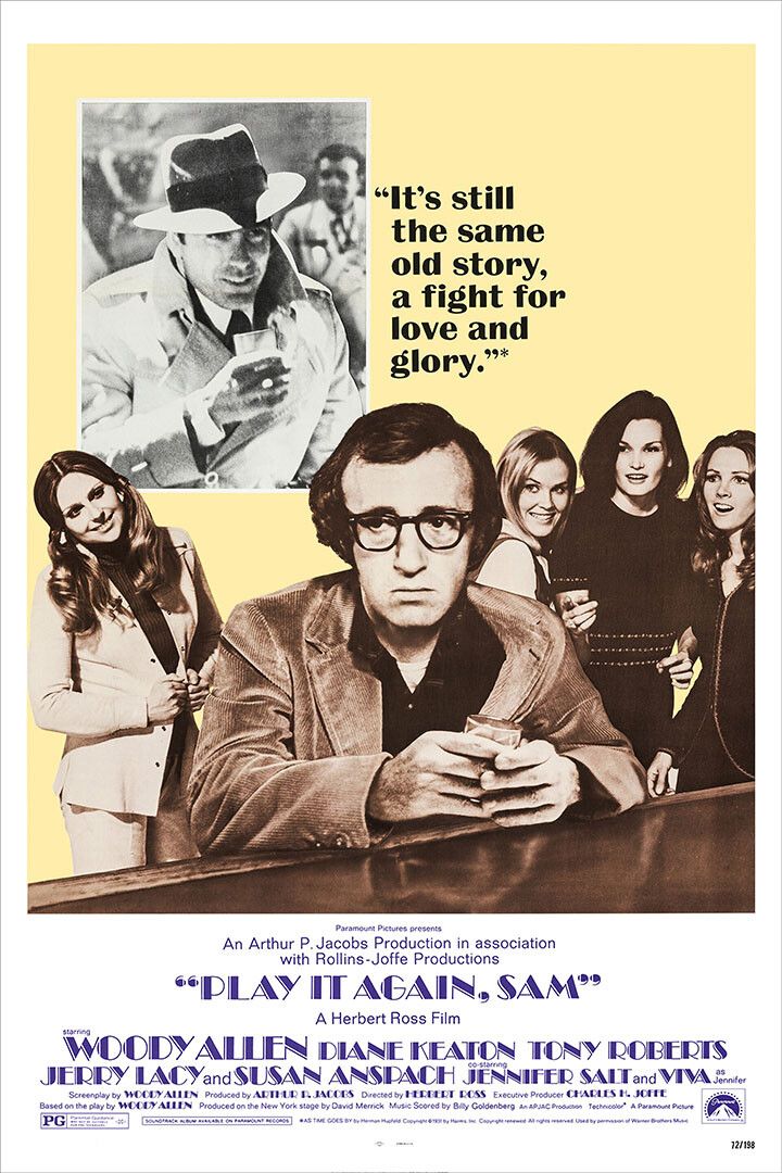 Play It Again Sam Movie Comedy Romance Print Jigsaw Puzzle