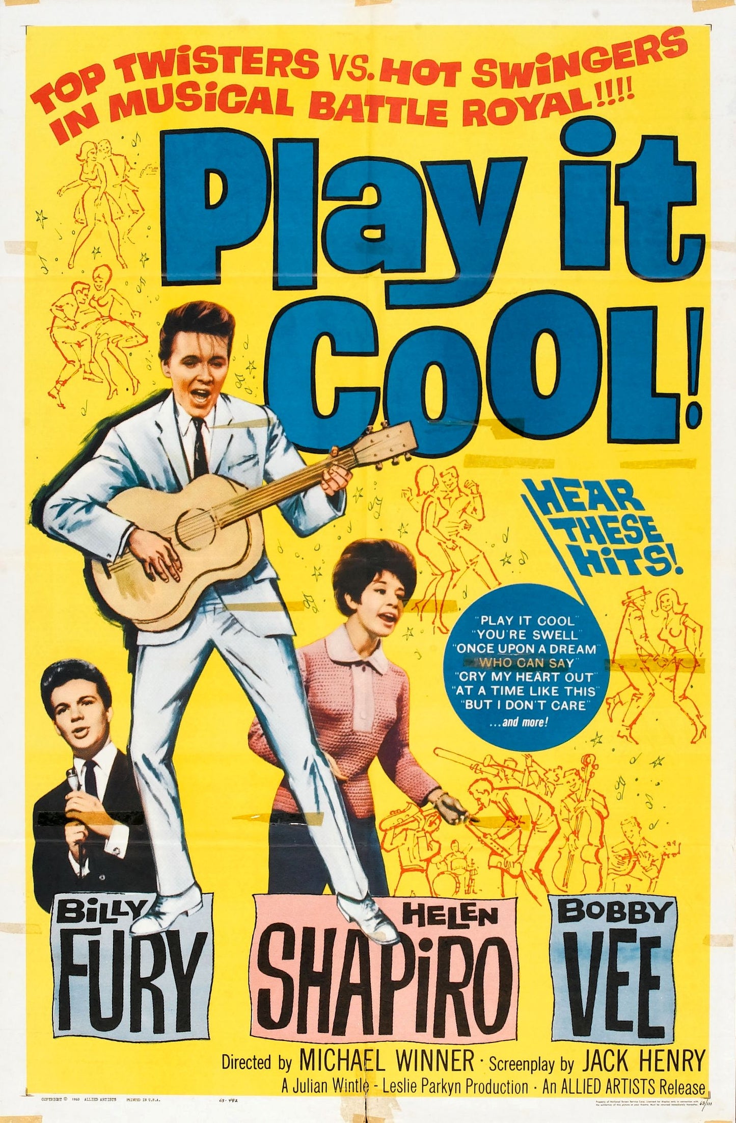 Play It Cool 01 Movie Magnet